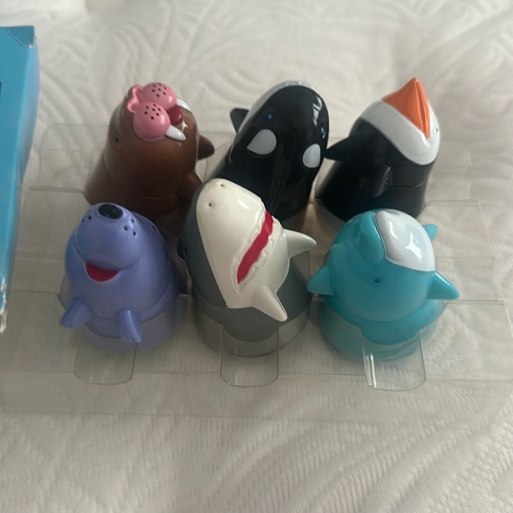 Shark figurines